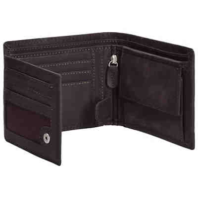 Greenland Nature Classic Geldbörse Querformat Leder 12,5 cm Klappfach 2