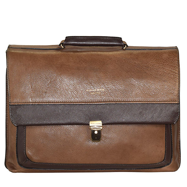 Piquadro Archimede Aktentasche Leder 41 cm Laptopfach