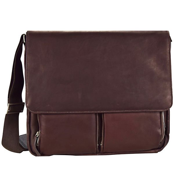 Dermata Messenger Leder 40 cm Laptopfach