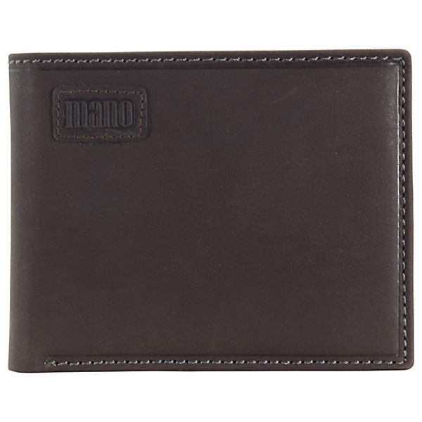 mano Nota Geldbörse Leder 12 cm