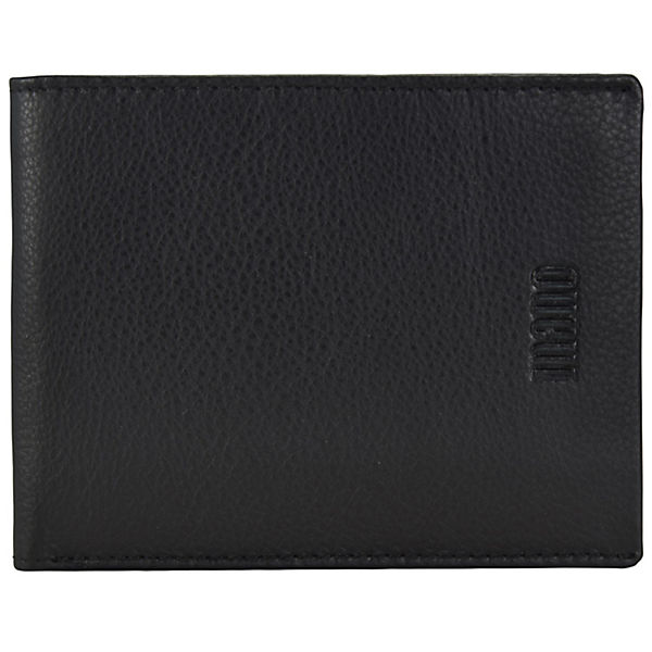 mano Medio Geldbörse Leder 12 cm