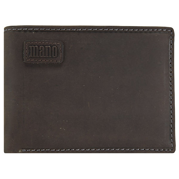 mano Nota Geldbörse Leder 12,5 cm