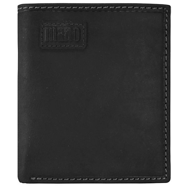 mano Nota Geldbörse Leder 9 cm