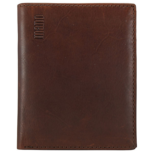 mano Olearius Geldbörse Leder 9 cm
