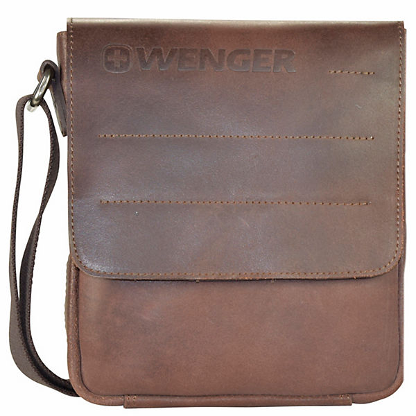 Wenger Street Hunter Umhängetasche Leder 20 cm