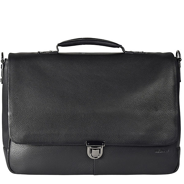 strellson Garret Aktentasche Leder 40 cm Laptopfach