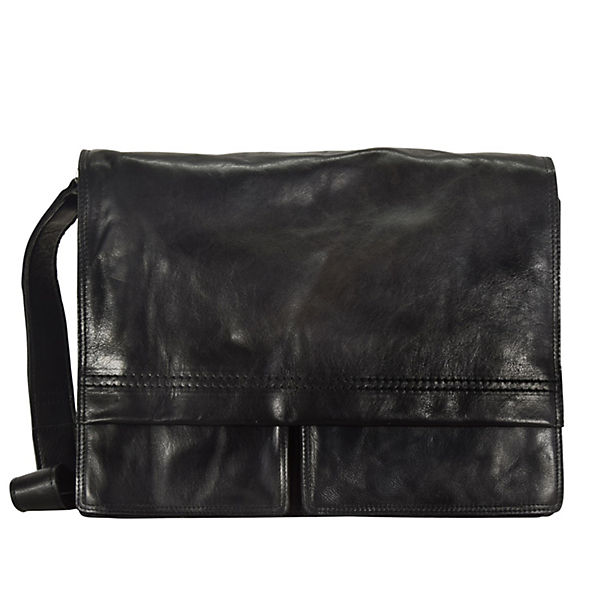 Harold's Saddle Messenger Leder 38 cm Laptopfach