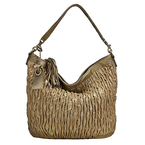 Caterina Lucchi Schultertasche Leder 41 cm