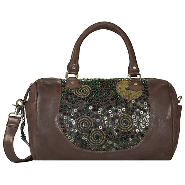 Billy the Kid Zari Handtasche Leder 36 cm