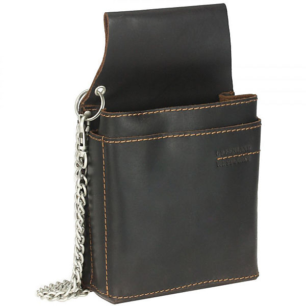 GreenLand NATURE Westcoast Kellner-Gürteltasche Leder 12 cm