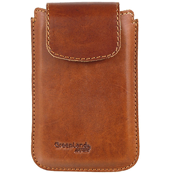 Greenland Rubin Gürteltasche Handyhülle Leder 8 cm