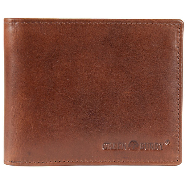 Greenburry Burnt Cow Geldbörse Leder 12 cm