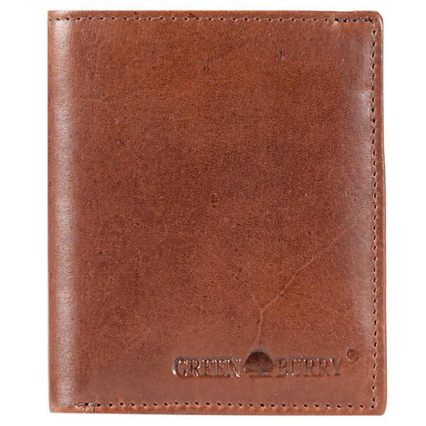 Greenburry Burnt Cow Geldbörse Leder 8,5 cm