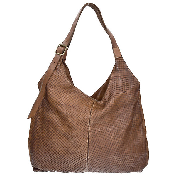 Campomaggi Bardana Schultertasche Leder 42 cm