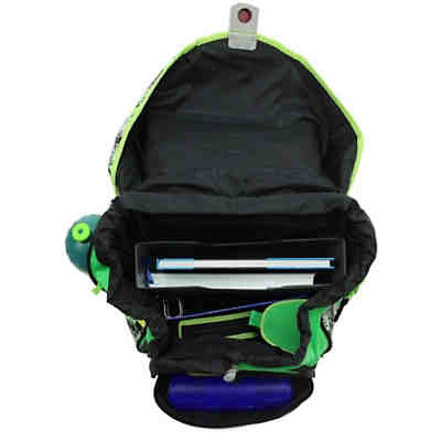 DerDieDas Schulrucksackset ErgoFlex Green Spider, 5-tlg. (Kollektion 2017/2018) 2