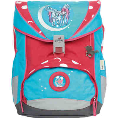 DerDieDas Schulrucksackset ErgoFlex Lovely Moon, 5-tlg. (Kollektion 2017/2018)