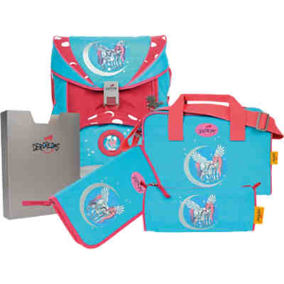 DerDieDas Schulrucksackset ErgoFlex Lovely Moon, 5-tlg. (Kollektion 2017/2018) 2