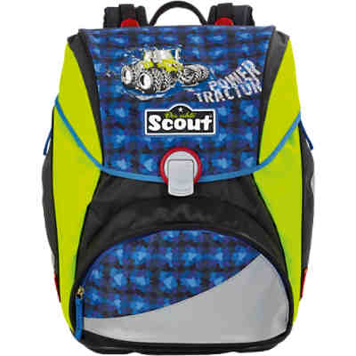 Scout Schulranzenset ALPHA Power Tractor, 4-tlg. (Kollektion 2017/2018)