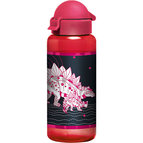 Scout Trinkflasche Pink Dino, 400 ml (Kollektion 2017/2018)