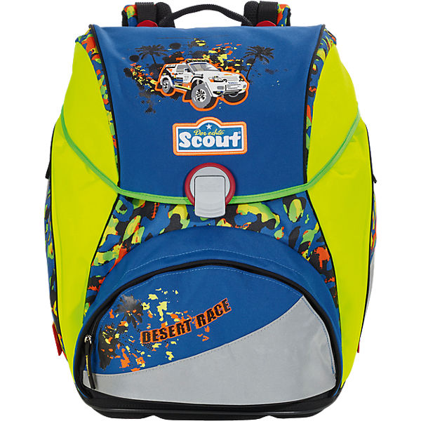 Schulranzenset ALPHA Ltd. Ed. Desert Race, 4-tlg. - Kollektion 2017