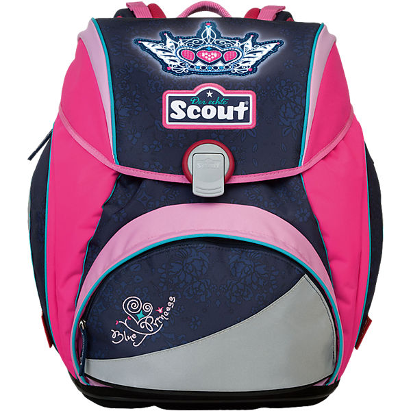 Schulranzenset ALPHA Active Lite Ltd. Ed. Blue Princess, 5-tlg. - Kollektion 2017