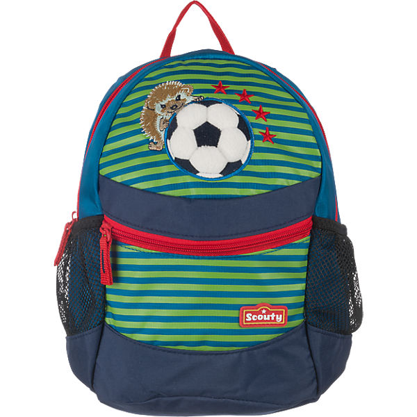 SCOUTY Kinderrucksack Rocky Fußball - Kollektion 2017/2018
