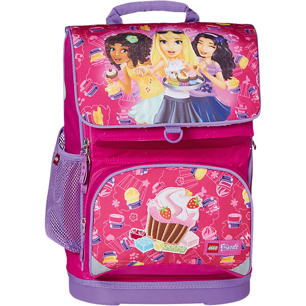 Schulranzenset LEGO OPTIMO Friends Cup Cake, 2-tlg.