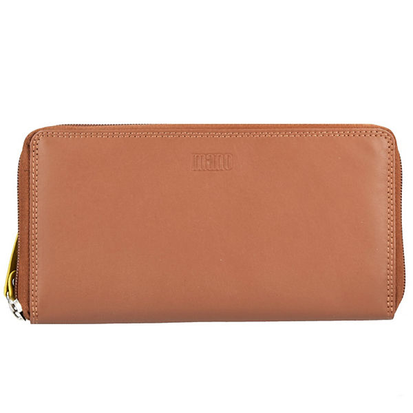 mano Multicolorus Geldbörse Leder 19 cm