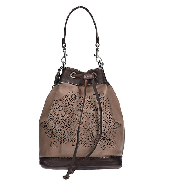 Caterina Lucchi Beuteltasche Leder 21 cm