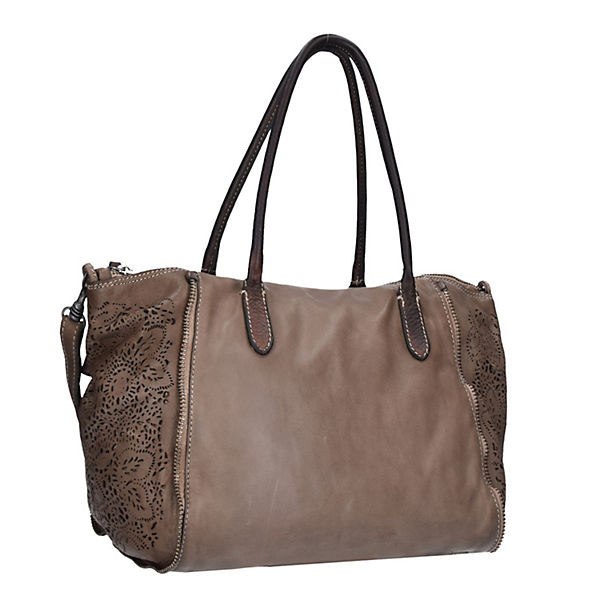 Caterina Lucchi Schultertasche Leder 31 cm