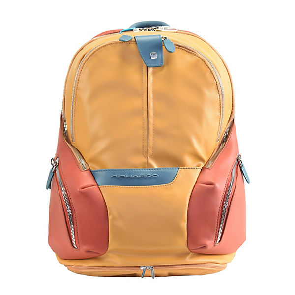Piquadro Coleos Rucksack Leder 36 cm Laptopfach