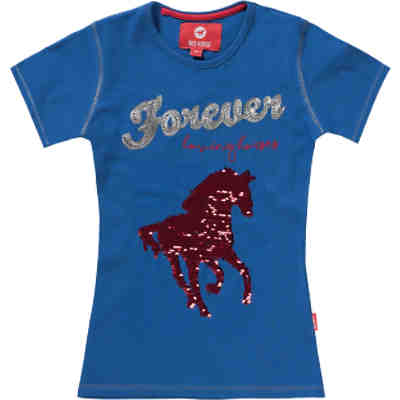 T-Shirt mit Wendepailletten für Mädchen