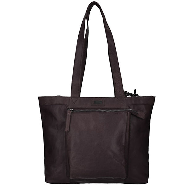 Spikes and Sparrow Bronco Shopper Tasche Leder 30 cm