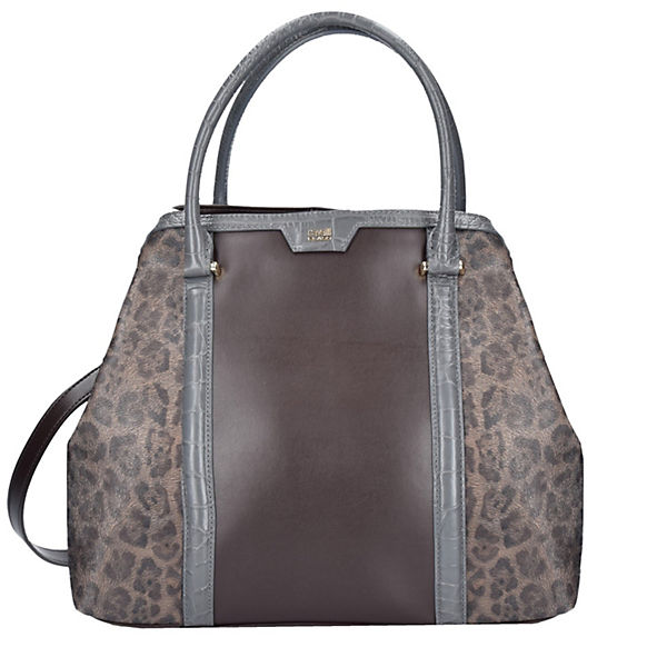 Roberto Cavalli Class Signature Collection Handtasche Leder 31 cm