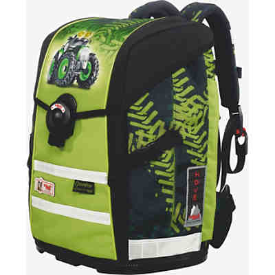 Schulranzenset ERGO Light MOVE Greentrac mit Blinkfunktion, 4-tlg. 2