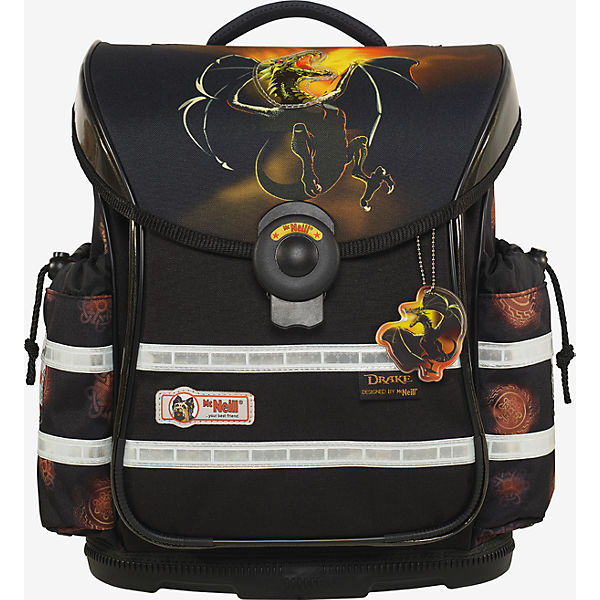 Schulranzenset ERGO Light PLUS Exclusive-Line Drake, 4-tlg.
