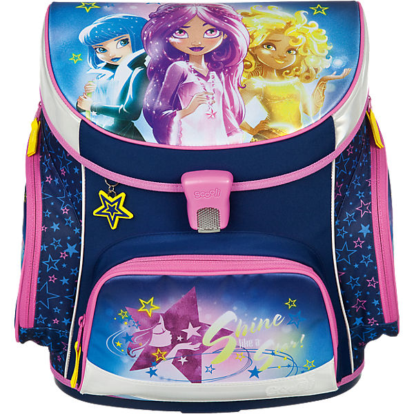 Schulranzenset Campus Up Star Darlings, 5-tlg. - Kollektion 2017