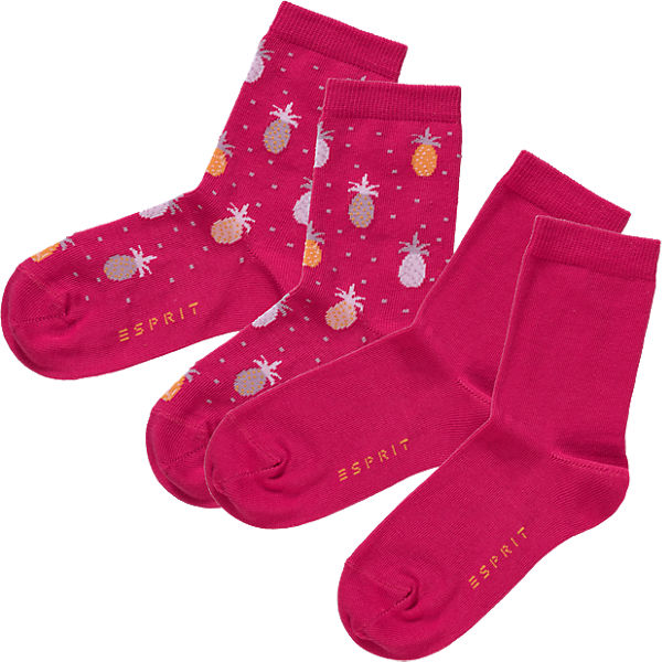 Kinder Socken Doppelpack Ananas