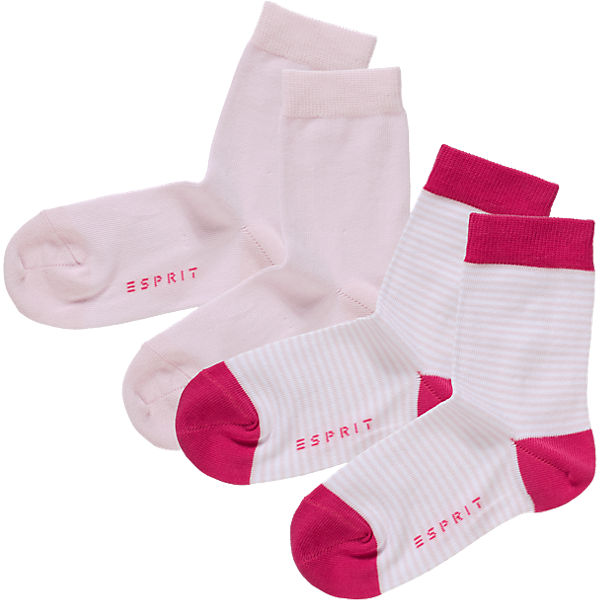 Kinder Socken Doppelpack geringelt