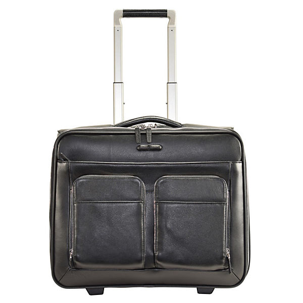 Piquadro Modus 2-Rollen Businesstrolley Leder 44 cm Laptopfach