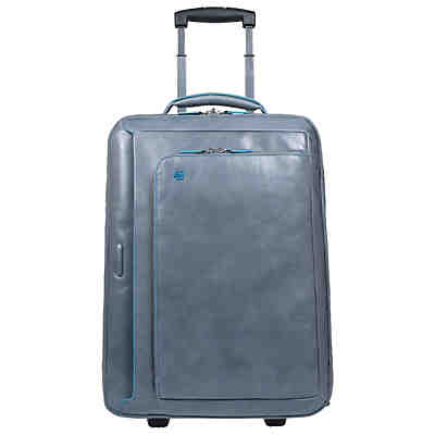 Piquadro Blue Square 2-Rollen Business Trolley Leder 51 cm Laptopfach