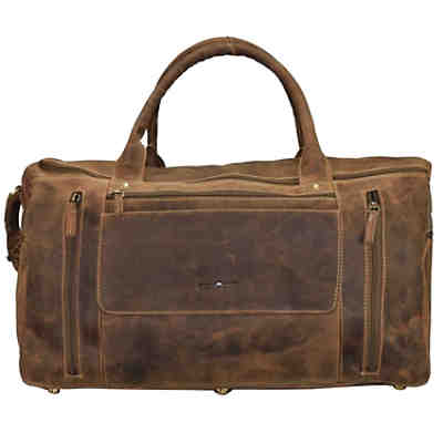 Vintage Reisetasche Leder 54 cm Reisetaschen
