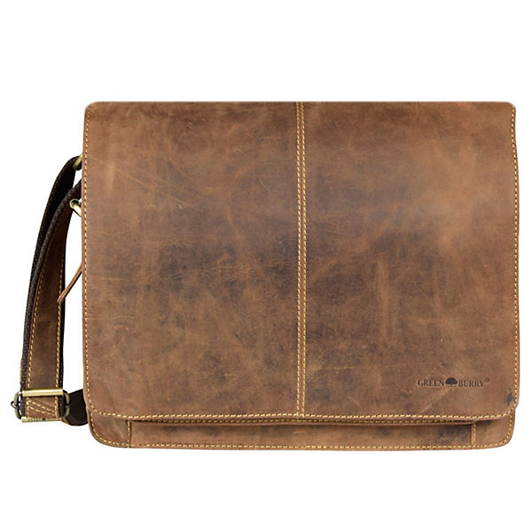 Greenburry Vintage Messenger Leder 32 cm