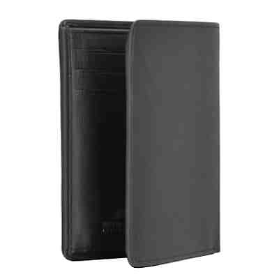 Braun Büffel Padua Geldbörse Hochformat Leder 9,5 cm mit Klappfach 2