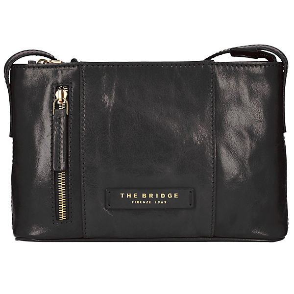 The Bridge Passpartout Donna Mini Bag Umhängetasche Leder 25 cm