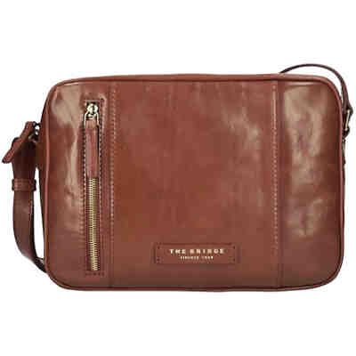 The Bridge Passpartout Donna D/SLR Kameratasche Umhängetasche Leder 28 cm