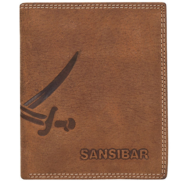 Sansibar List Hochformat Geldbörse Leder 11 cm mit Klappfach