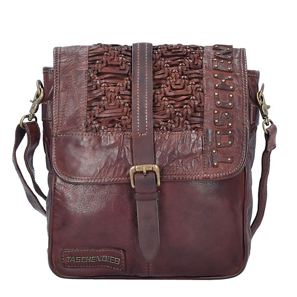Taschendieb Wien Umhängetasche Leder 25 cm