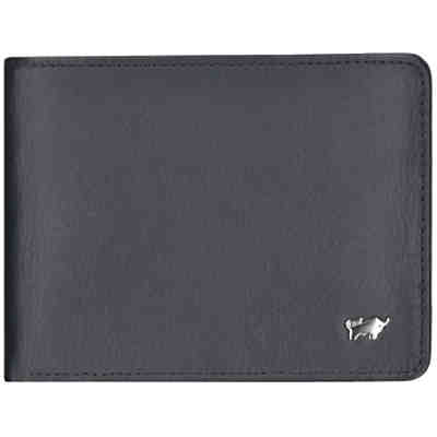Braun Büffel Padua Herren Geldbörse Querformat Leder 12,5 cm mit Klappfach