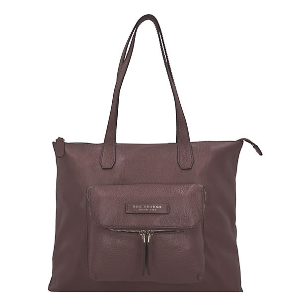 The Bridge Plume Soft Donna Shopper Tasche Leder 40 cm